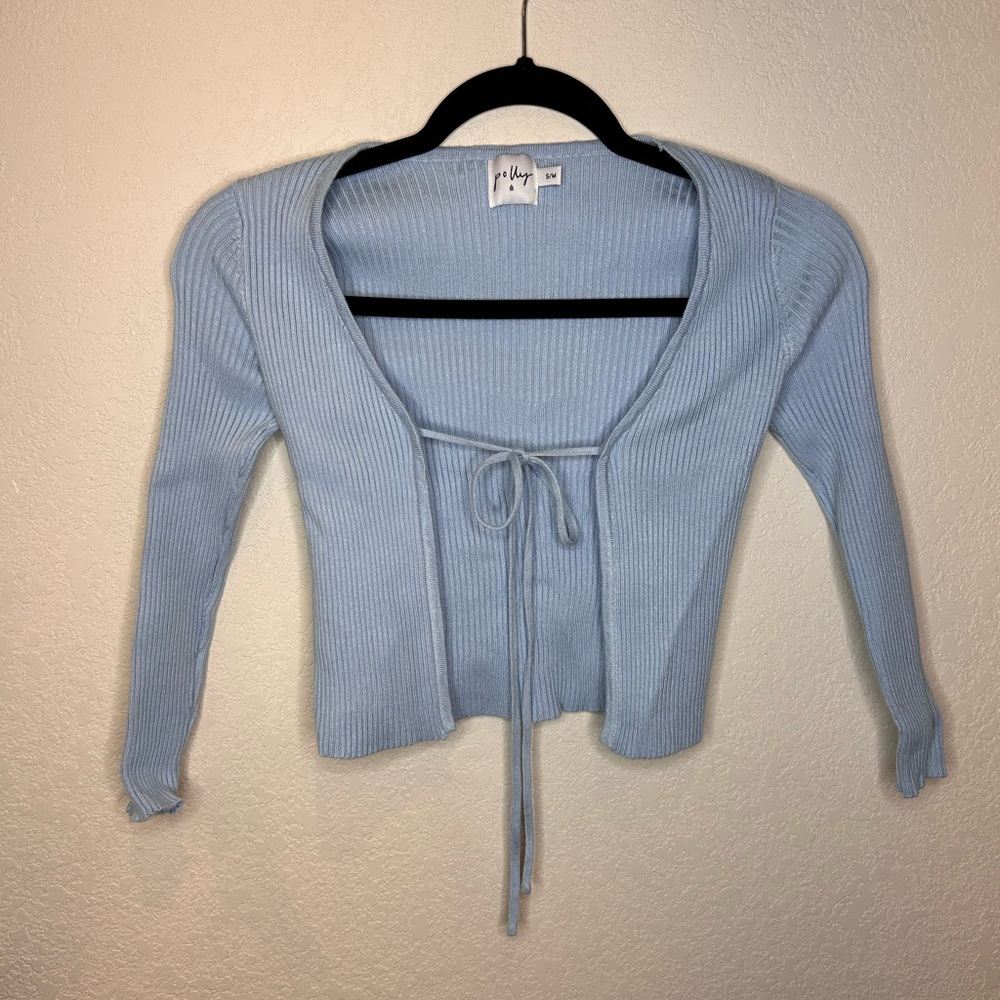 Princess Polly Tie Front Crop Top